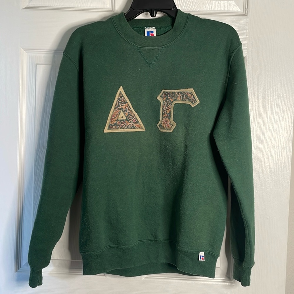 Vintage Russell athletics delta gamma sorority crewneck sweatshirt